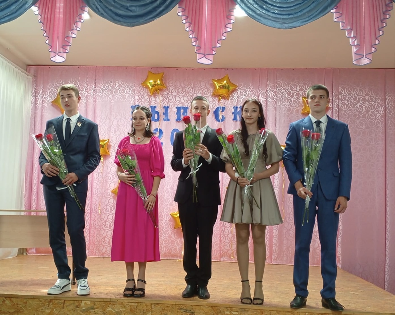 Выпускной в 11 классе.